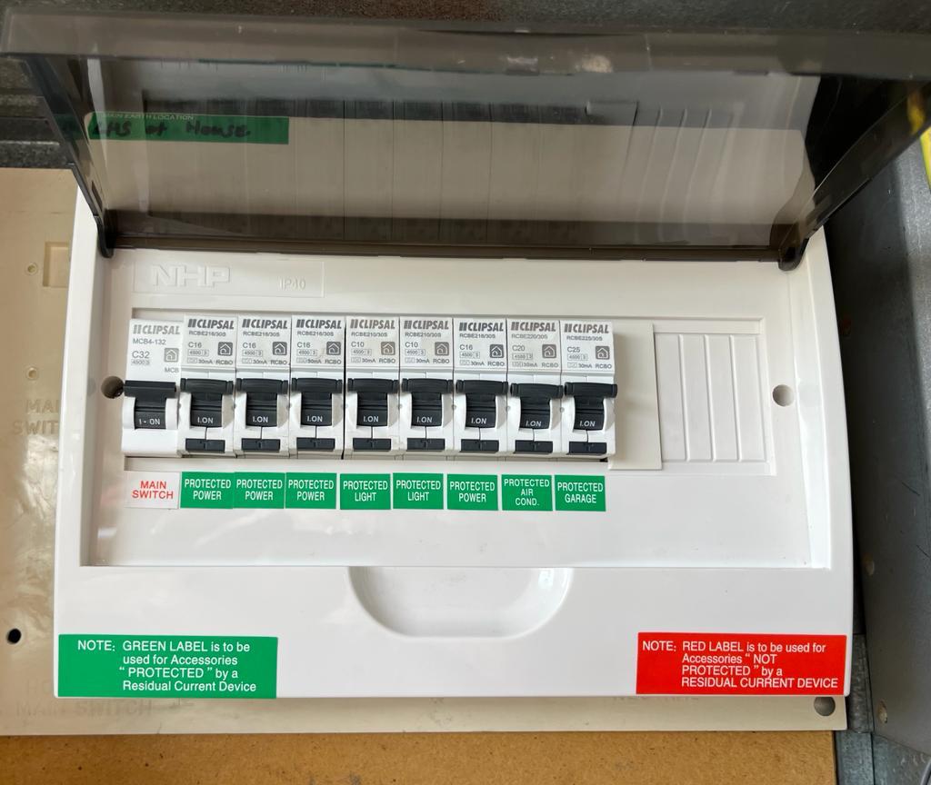 Modern Electrical Switchboard